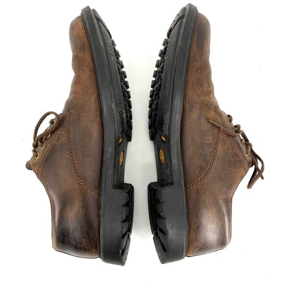 Timberland Men’s Brown Leather‎ Laced Oxfords (10)
